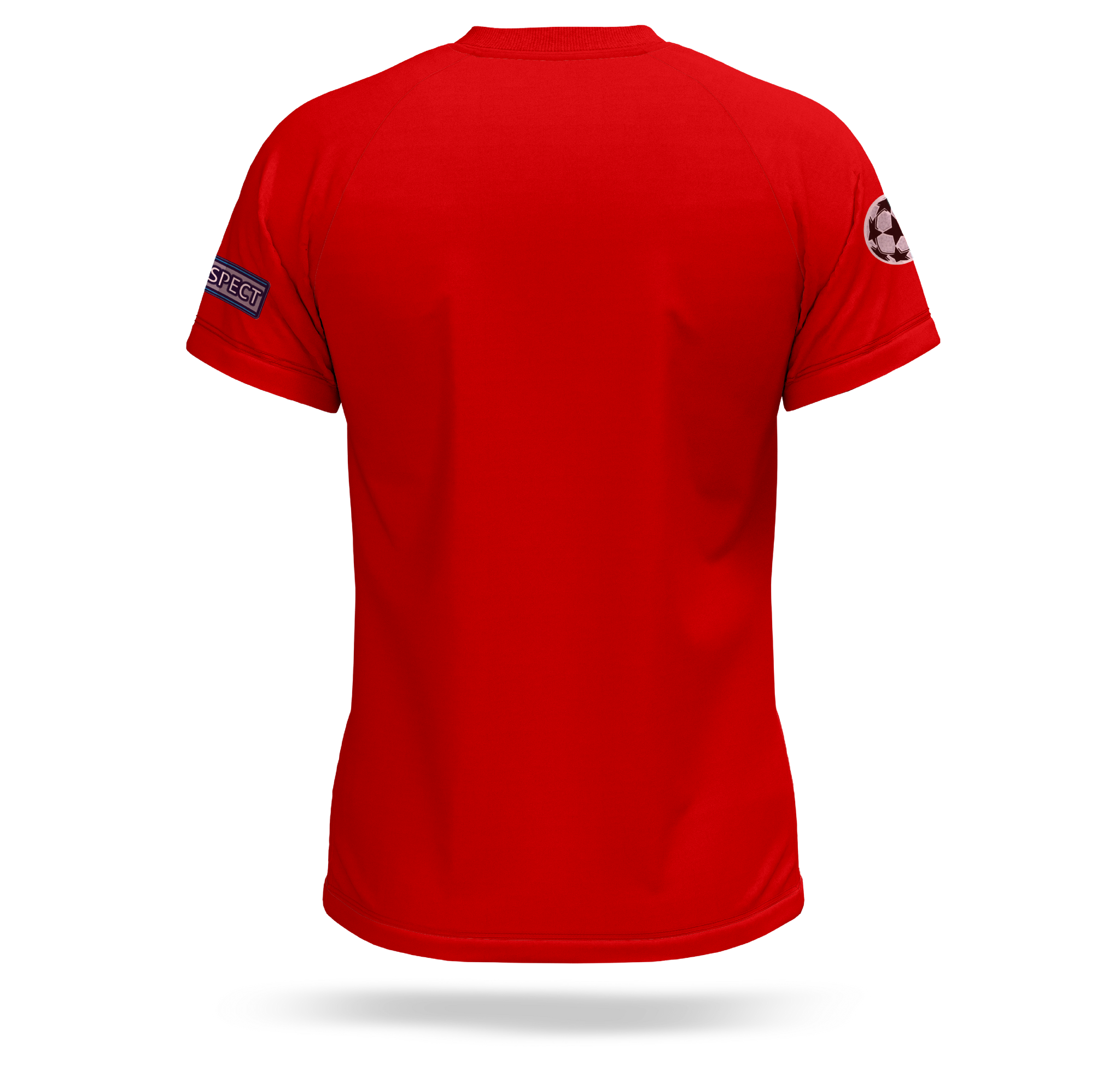 Home jersey kit with aig design and blend of red color